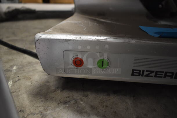 Bizerba GSP H Stainless Steel Commercial Countertop Meat Slicer. 120 Volts, 1 Phase. Tested and Working! - Image 9 of 10