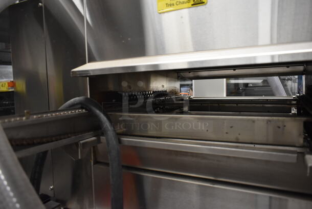 Belshaw Adamatic TG50 Stainless Steel Commercial Floor Style Thermoglaze Icing Machine on Commercial Casters. 208 Volts, 1 Phase. - Image 8 of 11