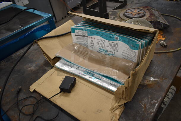 Metal 2 Tier Cart w/ Contents on Commercial Casters. - Image 4 of 8