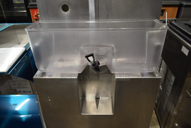 Fresh N Squeeze POS-1 Stainless Steel Commercial Floor Style Automatic Citrus Juicer on Commercial Casters. 120 Volts, 1 Phase. Tested and Working! - Image 4 of 9