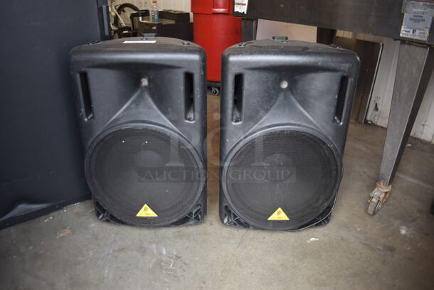 2 Eurolive B215A 2-Way 400 Watt Loudspeaker With Integrated Sound Processor. 2 Times Your Bid!  - Image 1 of 5
