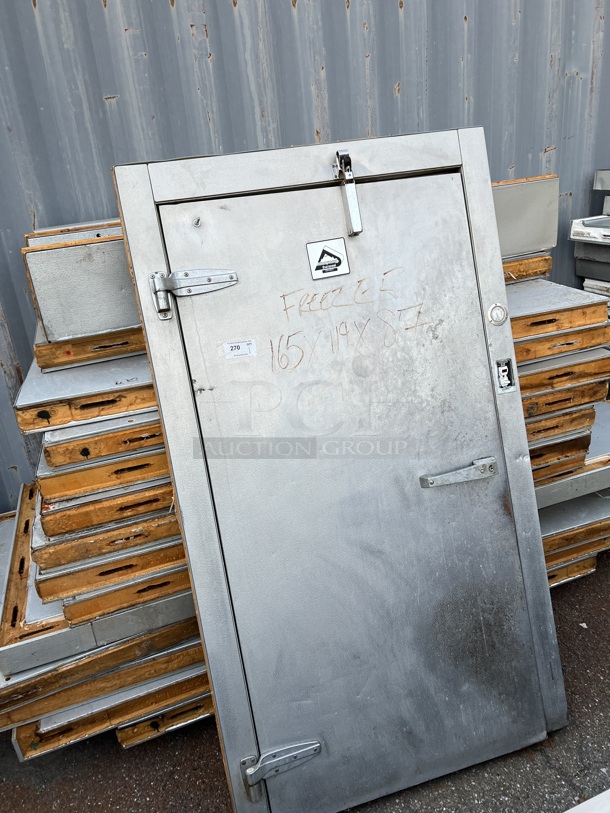 Harford 14'x10'x7.5' Walk In Cooler or Freezer Box w/ Russell AA28-134B Condenser. 115 Volts, 1 Phase. - Image 2 of 8