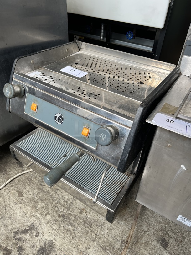 La Pavoni Stainless Steel Commercial Countertop Single Group Espresso Machine w/ Steam Wand. 208 Volts, 1 Phase. 20x18x21 - Image 2 of 5