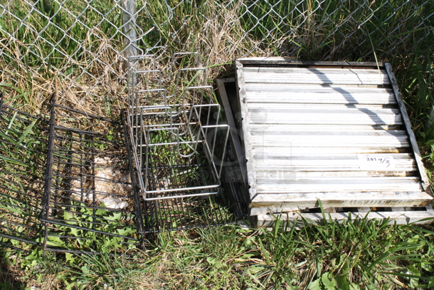ALL ONE MONEY! Lot of Various Metal Items Including Grease Hood Filters. - Image 1 of 1
