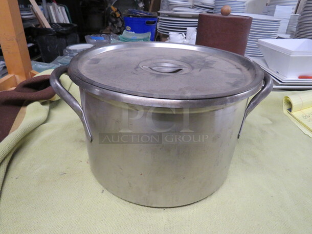 One Vollrath 12 Quart Stainless Steel Stock Pot With Lid. #77650. $323.70