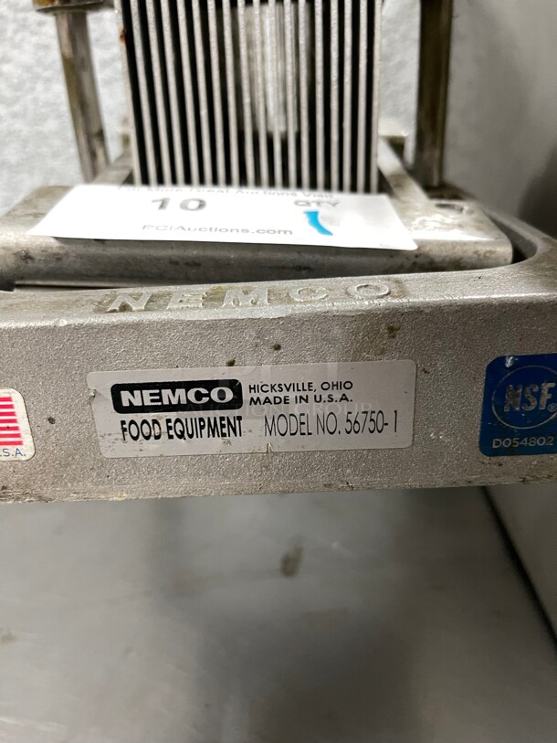 Nemco 56750-1 3/16 inch Easy Commercial Onion Slicer II Fruit / Vegetable Slicer NSF  - Image 6 of 9