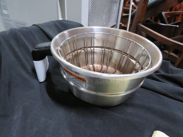 One Stainless Steel Coffee Filter Basket.