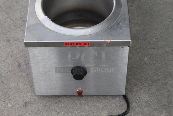 Nemco 6120-SUB Stainless Steel Commercial Countertop 2 Well Food Warmer. 120 Volts, 1 Phase. Tested and Working! - Image 5 of 5
