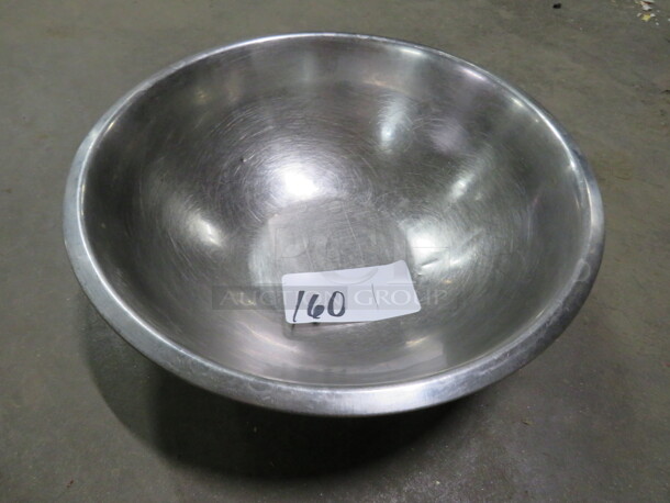 One 13 Inch Stainless Steel Mixing Bowl.