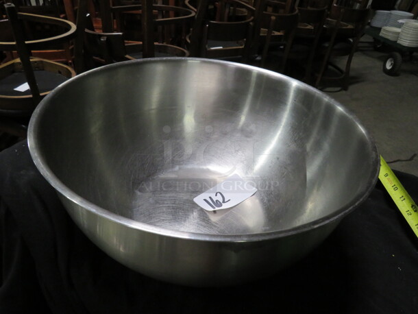 One 14.5 Inch Stainless Steel Mixing Bowl.