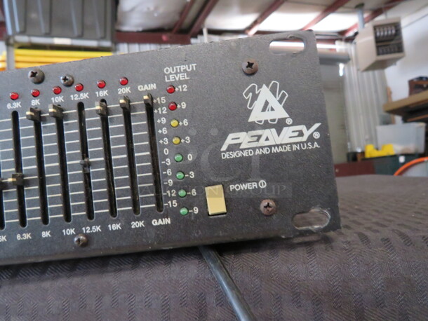 One Peavey Q431F 31 Band Graphic Equalizer.  - Image 3 of 3