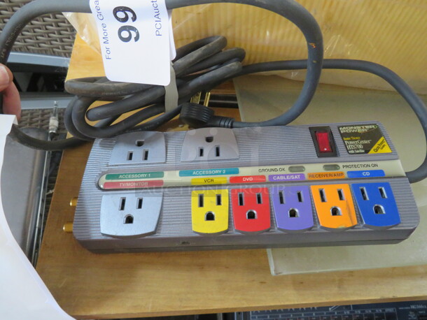 One Monster Power Strip. #HTS700. - Image 1 of 1