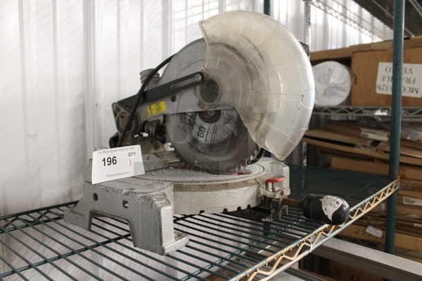 M2500LW2 Metal Countertop 10" Compound Miter Saw w/ Laser Guide. 120 Volts, 1 Phase. Tested and Working! - Image 3 of 12