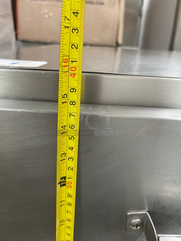 Nice! Winston Commercial  Freestanding Warming Drawer With one  23 inch Compartment, NSF 120v Tested and Working! - Image 9 of 9