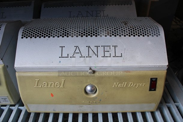 4 Lanel Metal Nail Dryers. 13x9x8. 4 Times Your Bid!  - Image 2 of 3