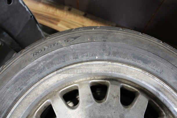 4 Tires on Rims Including Sumitomo HTR A/S P01 205/60R15 91H. 24x9x24. 4 Times Your Bid! - Image 4 of 12