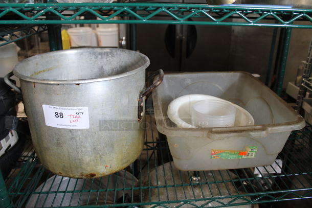 ALL ONE MONEY! Tier Lot of Various Items Including Metal Stock Pot - Image 5 of 6