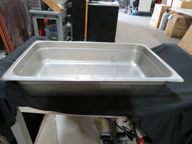 One Full Size 4 Inch Deep Hotel Pan. - Image 1 of 1