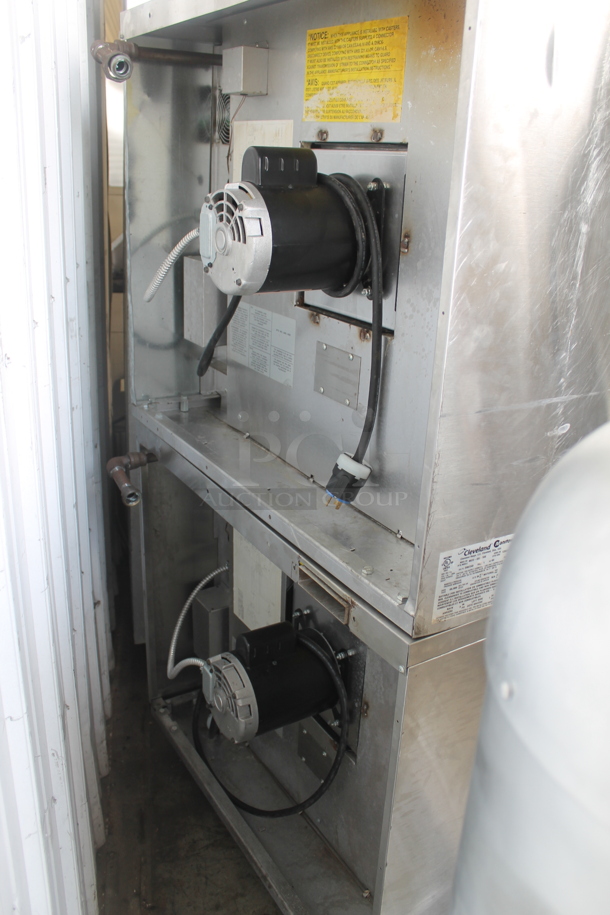 2 2012 Garland MCO-GS-10S Master 200 Stainless Steel Commercial Natural Gas Powered Full Size Convection Oven w/ View Through Doors, Metal Oven Racks and Thermostatic Controls. 60,000 BTU. 2 Times Your Bid! - Image 9 of 11