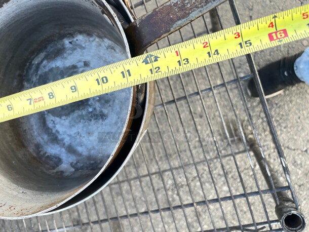 Commercial Aluminum Cooking Pot With Handle NSF  - Image 5 of 6