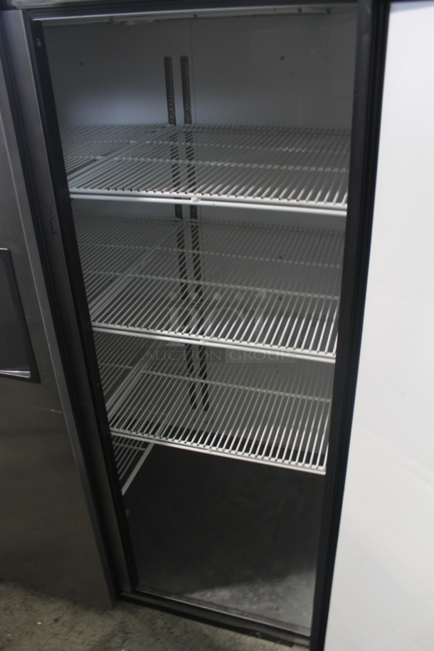 2013 True TG2R-2S Commercial Stainless Steel 2 Door Reach In Cooler w/ Shelving. 115 Volt, 1 Phase. Tested and Working!
 - Image 4 of 6
