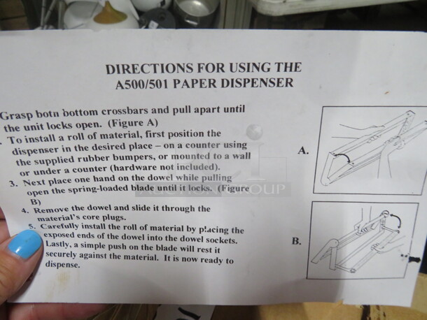 One NEW Paper Holder/Cutter.  - Image 3 of 3