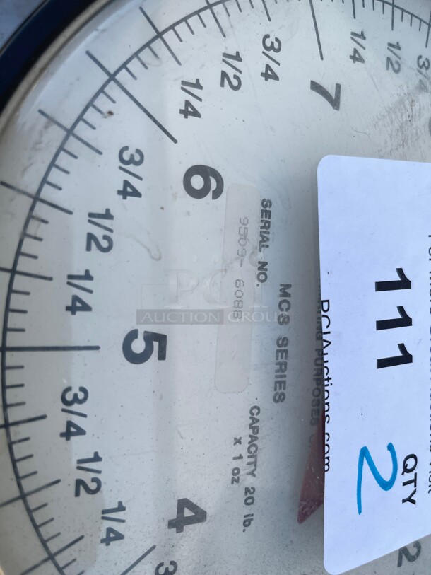 Detecto Commercial Scale 20lb NSF Made in The USA - Image 3 of 6