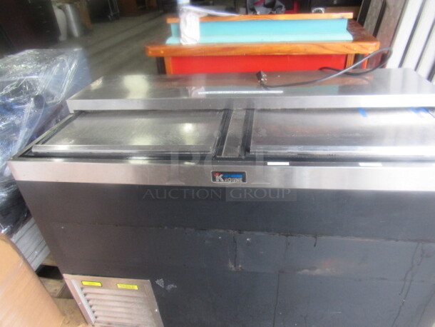 One Krowne Bottle Box. Model# BC-48-BG. Working Not Cold. 48X24X34 - Image 2 of 2