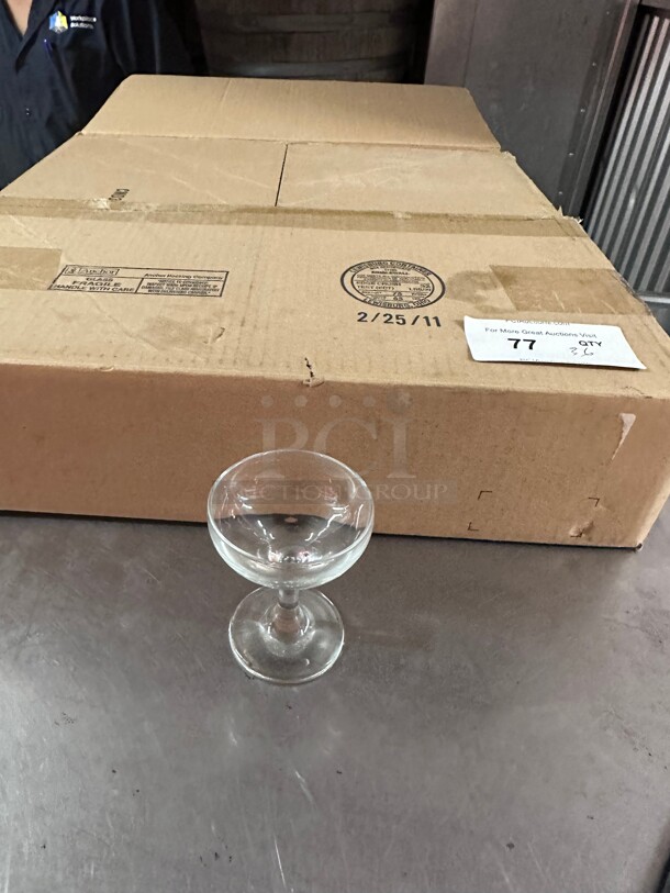 New! Anchor Excellency Small Wine Glass NSF  - Image 2 of 5