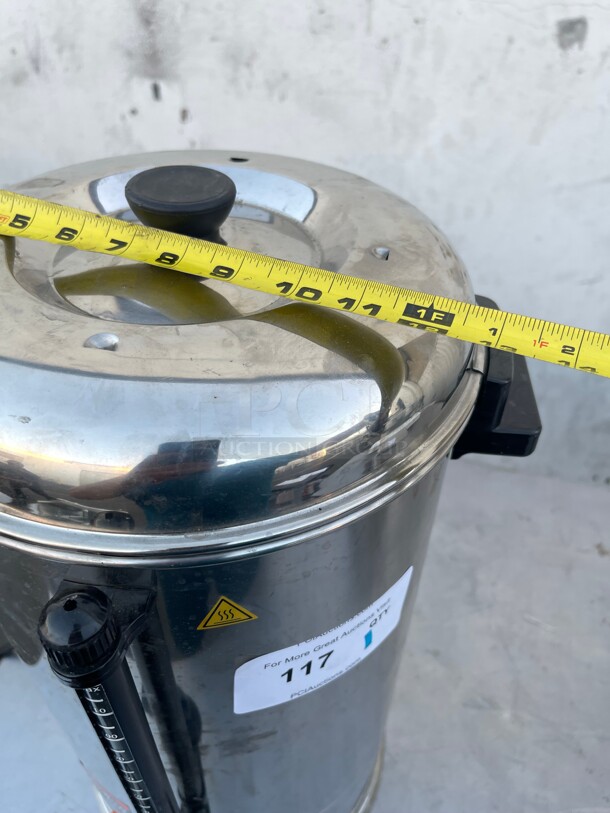 Barely Used! Commercial 18L Water Boiler Great For Hot Water Dispenser or Coffee Dispenser NSF 115 Volt Tested and Working! - Image 8 of 9
