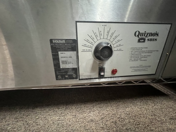 Holman Mm14 Conveyor Toaster CHECK NEXT LOT For HOOD ATTACHMENT.220 Volt  Tested and Working! - Image 2 of 2