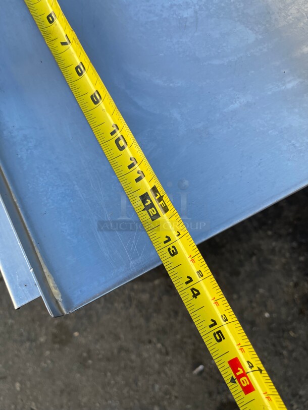 Clean! Commercial Stainless Steel Mix Storage on Casters NSF Great For any Mixing storage  - Image 5 of 7