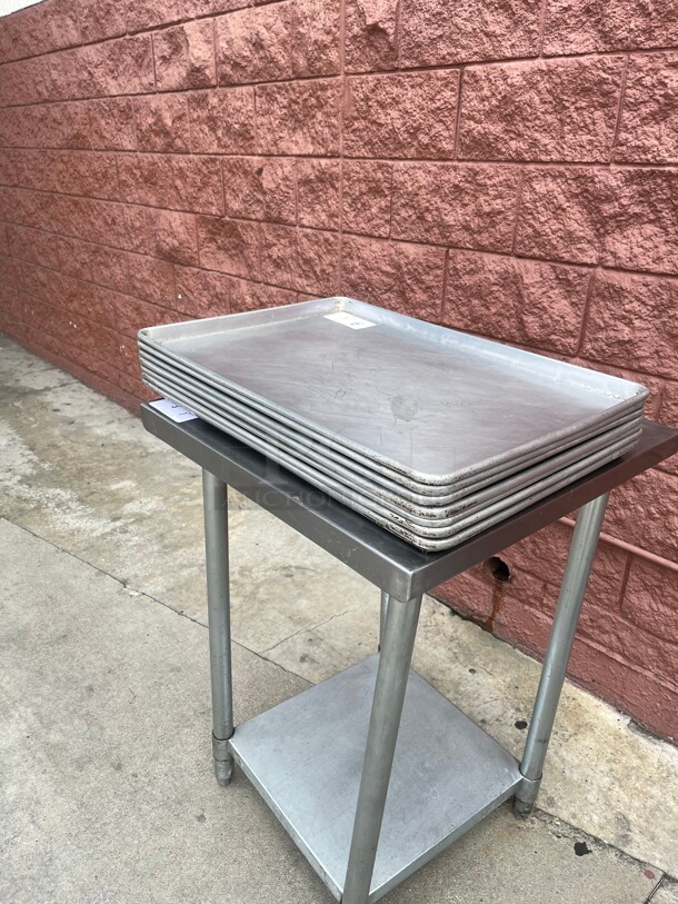 Clean! Stainless Steel Commercial Full Sheet Pans NSF  - Image 6 of 8