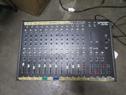 One Electro Voice Stereo Mixer. #EXT5212 II.
