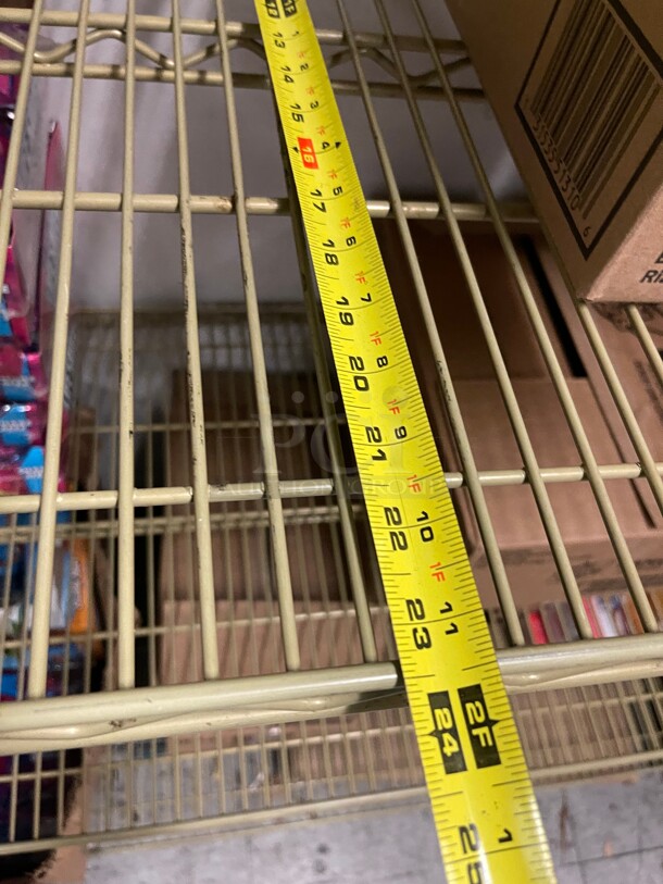 Clean! Stainless Steel Commercial Wire Shelf NSF Great For Food Storage Gold Color  - Image 5 of 6