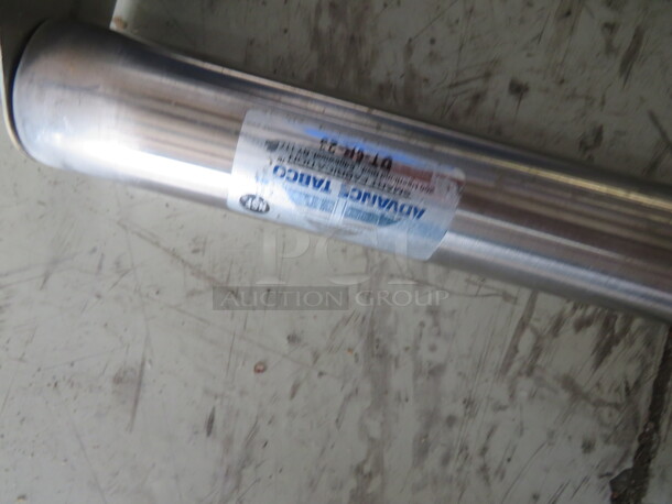 One Advance Tabco Stainless Steel Wall Mount Dishwasher Rack Holder. 62X18X11 - Image 3 of 3