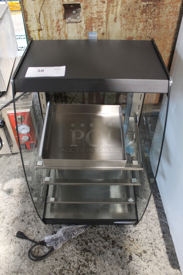 BRAND NEW SCRATCH AND DENT! KoolMore DC-3CB Metal Commercial Countertop Dry Display Case Merchandiser. 110-120 Volts, 1 Phase. - Image 1 of 9