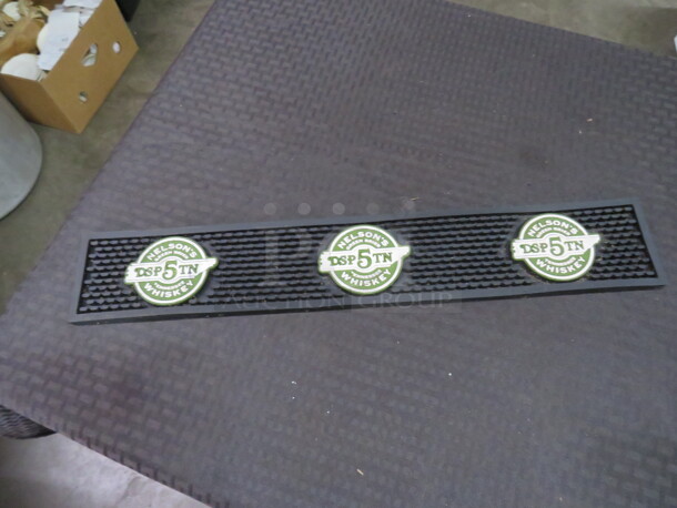 One Nelson Greenbrier Tennessee Whiskey Bar Mat. 21X3.5 - Image 1 of 1
