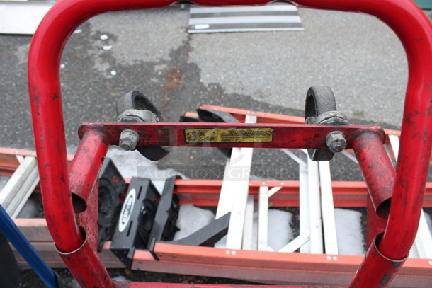 Red Metal Furniture Dolly. 20x17x45 - Image 4 of 5