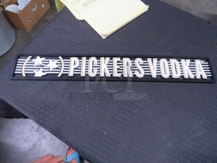 One Pickers Vodka Bar Mat. 23.5X3.5