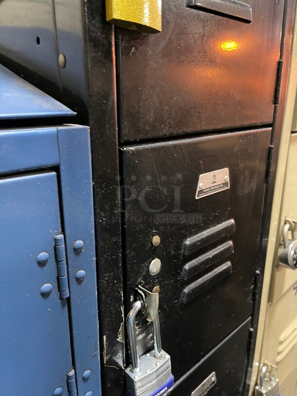 Commercial Employee Lockers Black Color NSF Great For Any Restaurant Kitchen - Image 4 of 6
