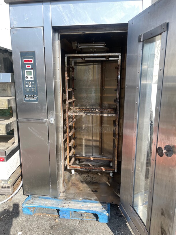 LBC Bakery  LRO-1G5 Roll-In Gas Oven Great For Any Bakery 115/220  Volt and Natural Gas NSF Tested and Working! - Image 5 of 10