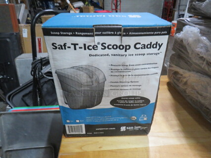 One NEW Saf T Ice Scoop Caddy.