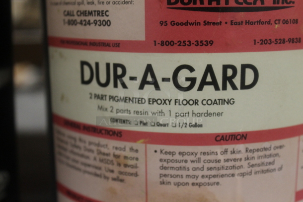 Gray Metal 7 Tier Shelving Unit w/ Contents Including Chemicals, Shingles and Epoxy Floor Coating. BUYER MUST REMOVE. - Image 4 of 7