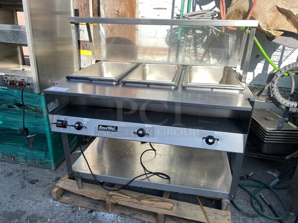 New! Vollrath 38003 46 inch  Electric Hot Food Serving Counter NSF 115 Volt Tested and Working!
