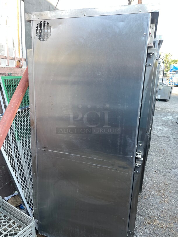 WOW! Winston CVap 22cf Electric Commercial Holding Cabinet Full Size w/ Fan NSF 220 Volt 1 Phase Tested and Working! - Image 8 of 10