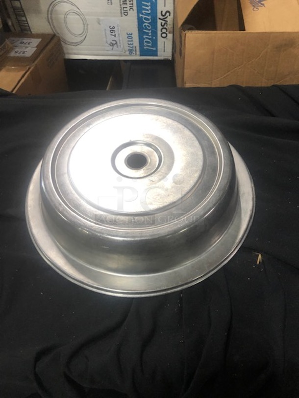 11 Inch Stainless Steel Plate Cover. 10XBID