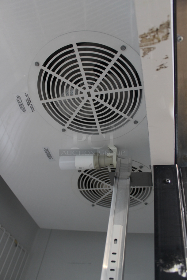 2013 True T-49F ENERGY STAR Stainless Steel Commercial 2 Door Reach In Freezer w/ Poly Coated Racks on Commercial Casters. 115 Volts, 1 Phase. Tested and Working! - Image 9 of 9