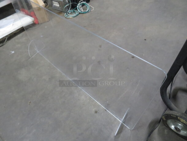 One Plexiglass Barrier. 48X24 - Image 2 of 2