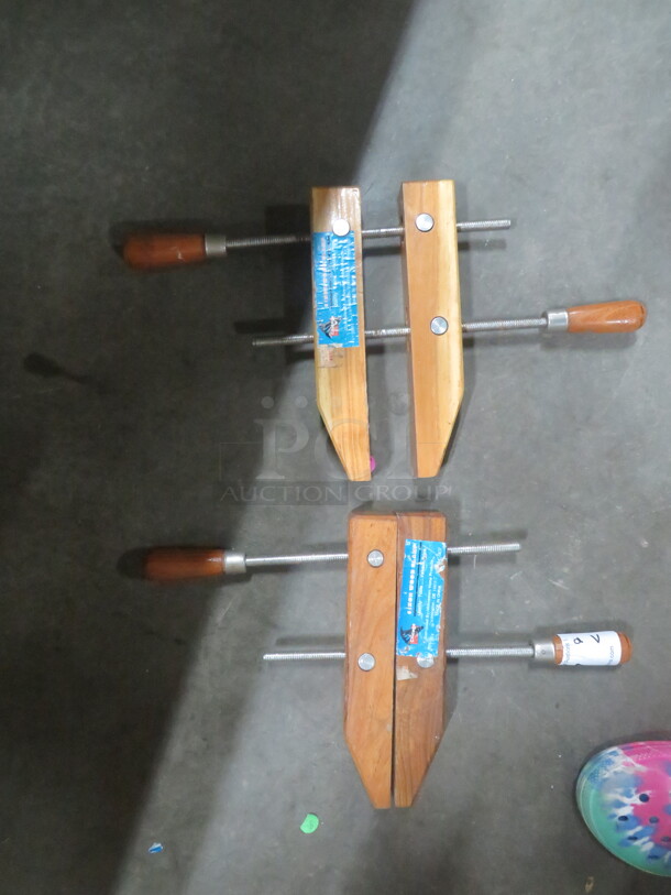 Wooden Clamp. 2XBID - Image 1 of 1